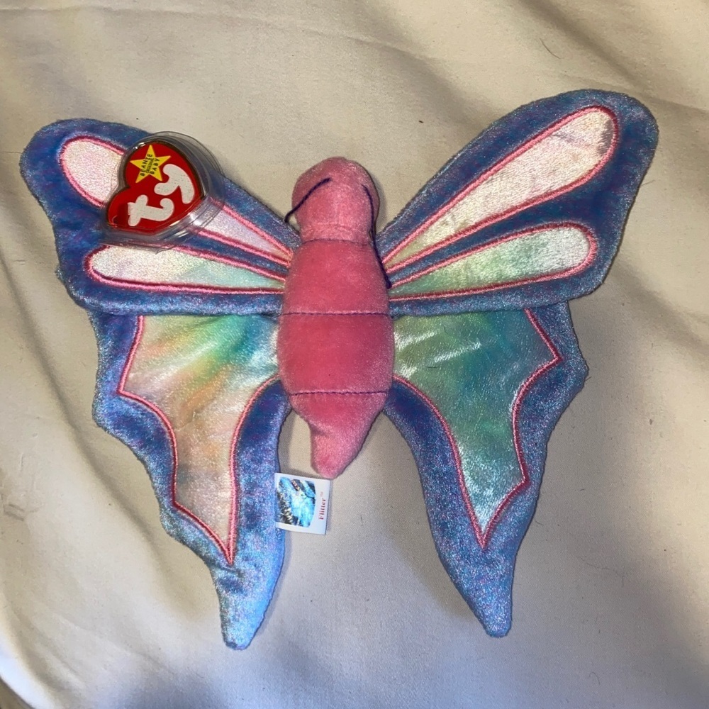 1999 VINTAGE FLITTER BUTTERFLY PLUSH